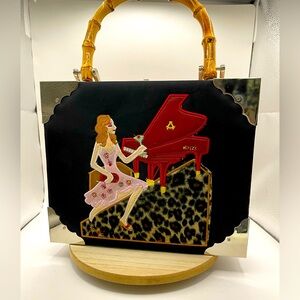 CIGAR BOX PURSE - Possibly Taylor Swift or Lady GaGa inspired 😉 9 1/4” X 7 3/4”